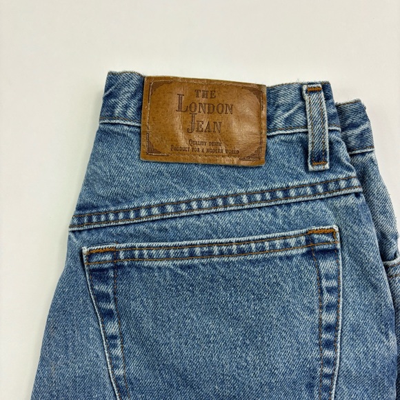 Vintage 80s jeans the London Jean 8 26 tapered high waist Moda INTL 80s 90s USA - Picture 5 of 12